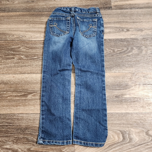 🌺3/$20 Children's Place skinny stretch jeans adjustable waist little gir - Picture 3 of 5